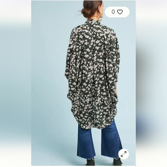 Anthropologie Roffe NWTs Mitsie Cocoon Kimono - Picture 4 of 5